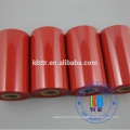 УФ-флуоресцентный термоперенос TTR красного цвета для принтеров этикеток со штрих-кодом лента для ультрафиолетового излучения флуоресцентная красная лента